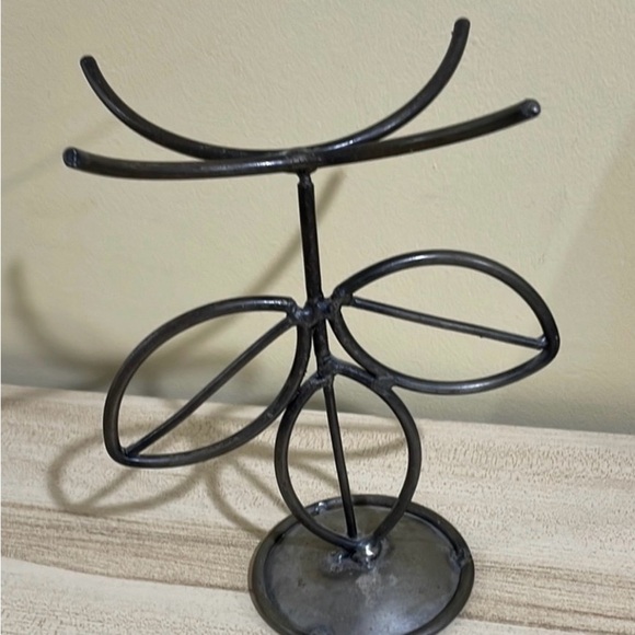 Black Metal Jewelry Stand  Jewelry Rack  Jewelry Display